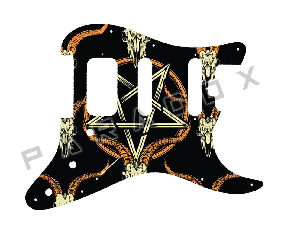 Custom Pickguard For 2016 - 2019 Made in America Fender American Elite Stratocaster Bridge Exposed Coil HSS