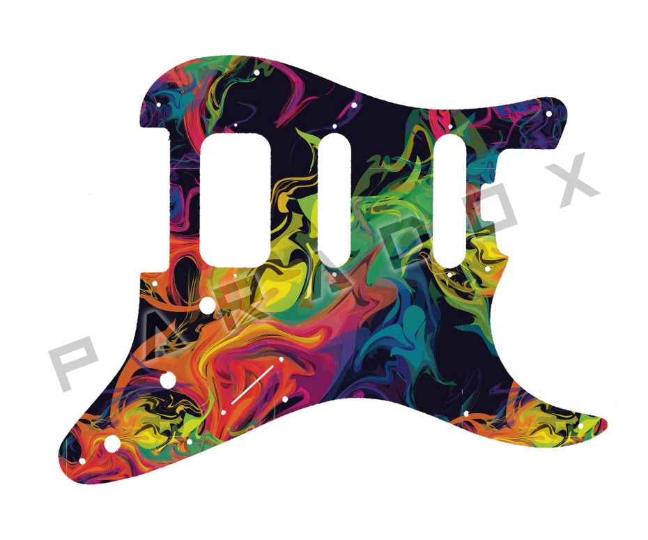 Custom Pickguard For 2016 - 2019 Made in America Fender American Elite Stratocaster Bridge Exposed Coil HSS