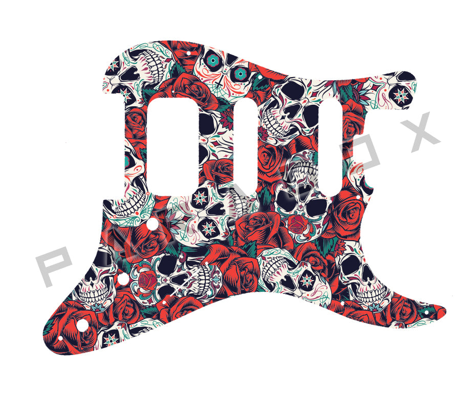 Custom Pickguard For 2016 - 2019 Made in America Fender American Elite Stratocaster Bridge Exposed Coil HSS