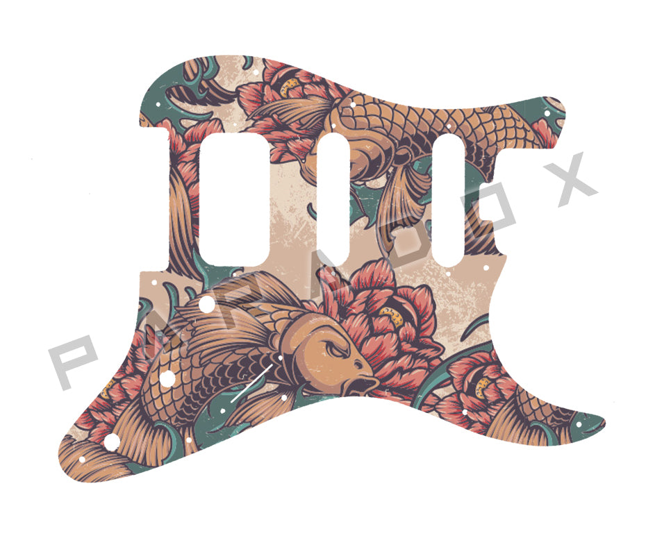 Custom Pickguard For 2016 - 2019 Made in America Fender American Elite Stratocaster Bridge Exposed Coil HSS