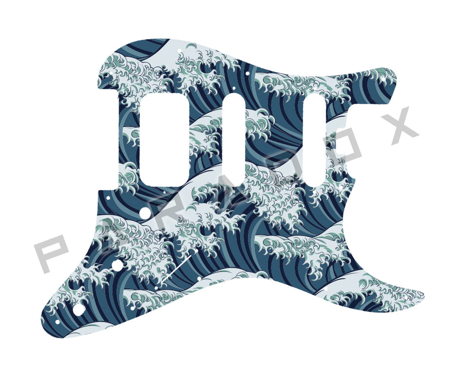 Custom Pickguard For 2016 - 2019 Made in America Fender American Elite Stratocaster Bridge Exposed Coil HSS