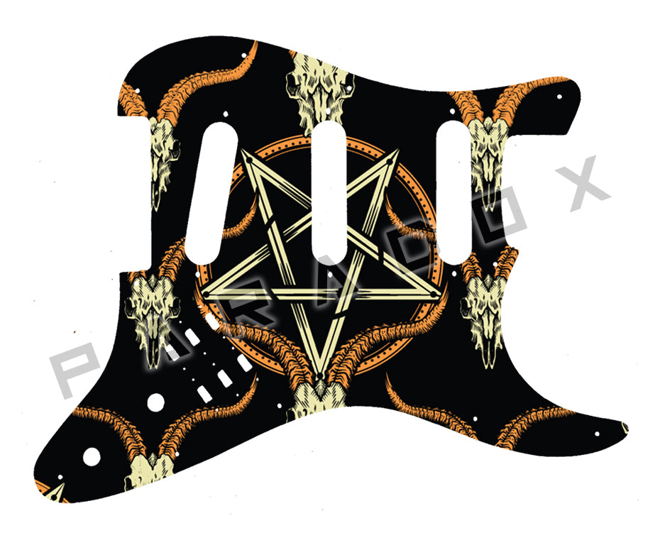 Custom Pickguard For 2000 - Present Made in America Fender Brian May Stratocaster 2-way switches