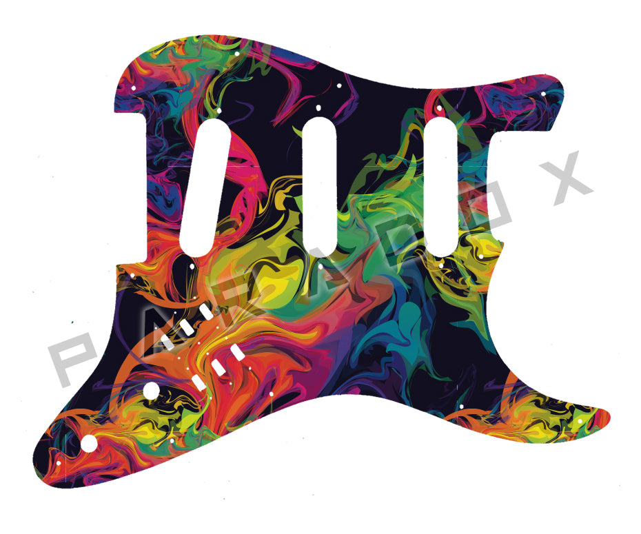 Custom Pickguard For 2000 - Present Made in America Fender Brian May Stratocaster 2-way switches