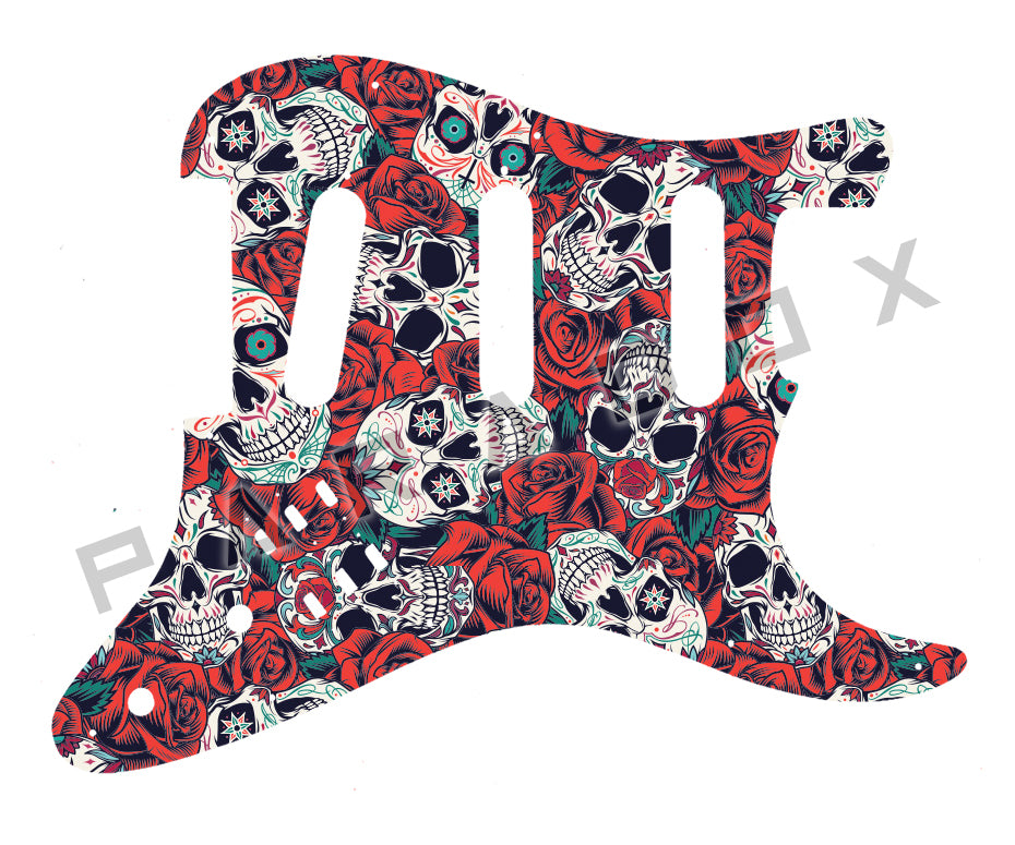 Custom Pickguard For 2000 - Present Made in America Fender Brian May Stratocaster 2-way switches
