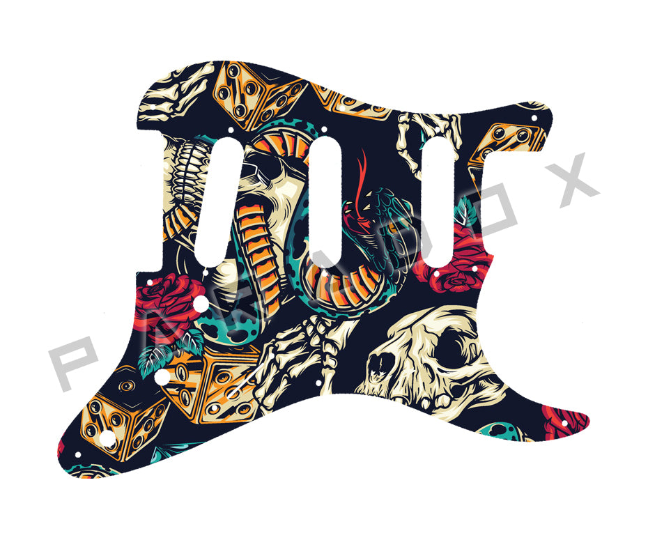 Custom Pickguard For 1988 - 1989 Made in Japan Fender ST-57