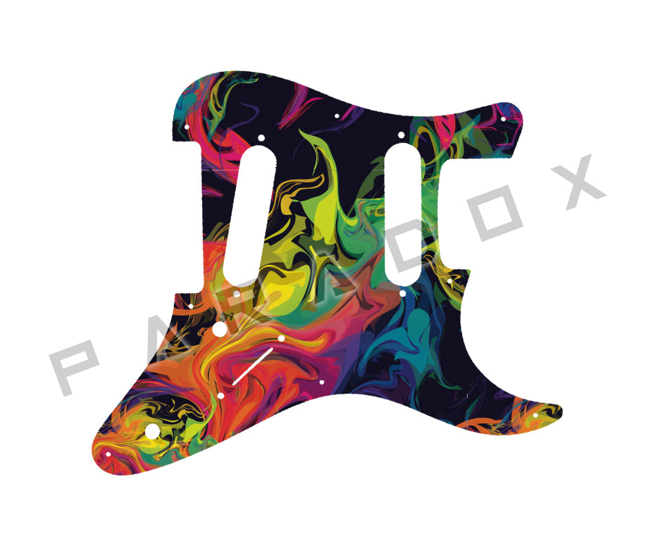 Custom Pickguard For 1990's Made in Japan Fender MST-32 Mini Stratocaster MIJ