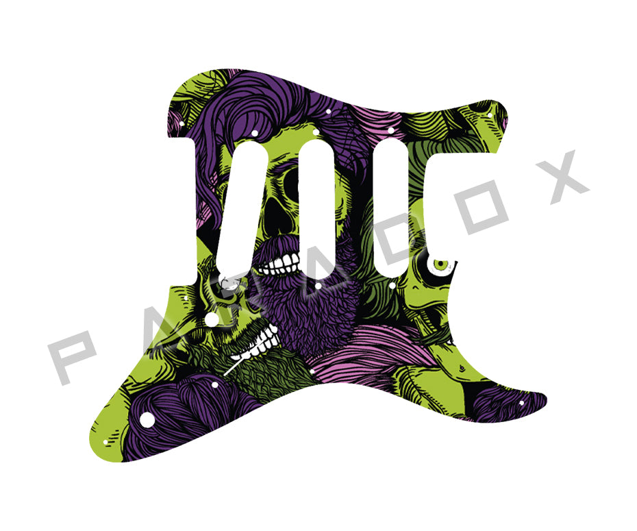 Custom Pickguard For 1990's Made in Japan Fender Mini Stratocaster MST-452