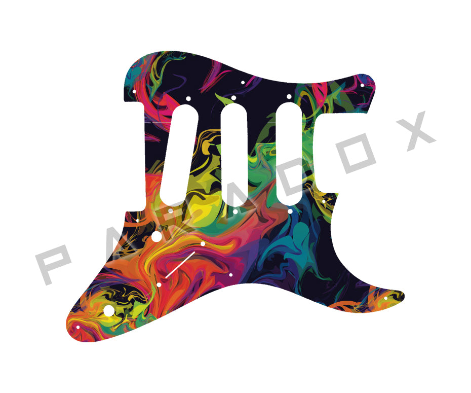 Custom Pickguard For 1990's Made in Japan Fender Mini Stratocaster MST-452