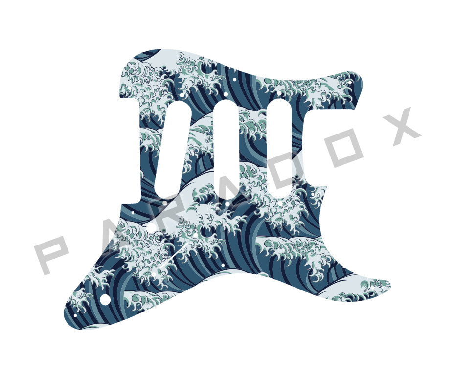 Custom Pickguard For 1990's Made in Japan Fender Mini Stratocaster MST-452