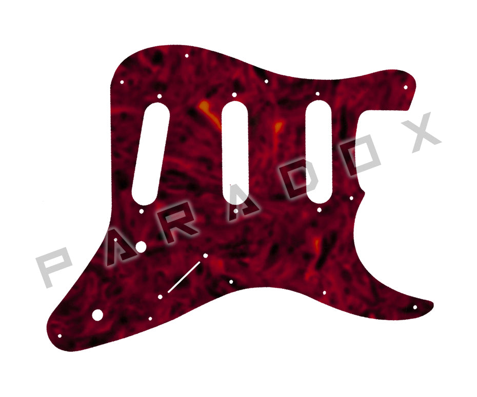 Custom Pickguard For 2017 - 2021 Made in Indonesia Squier Mini Stratocaster V2
