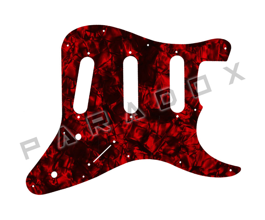 Custom Pickguard For 2017 - 2021 Made in Indonesia Squier Mini Stratocaster V2