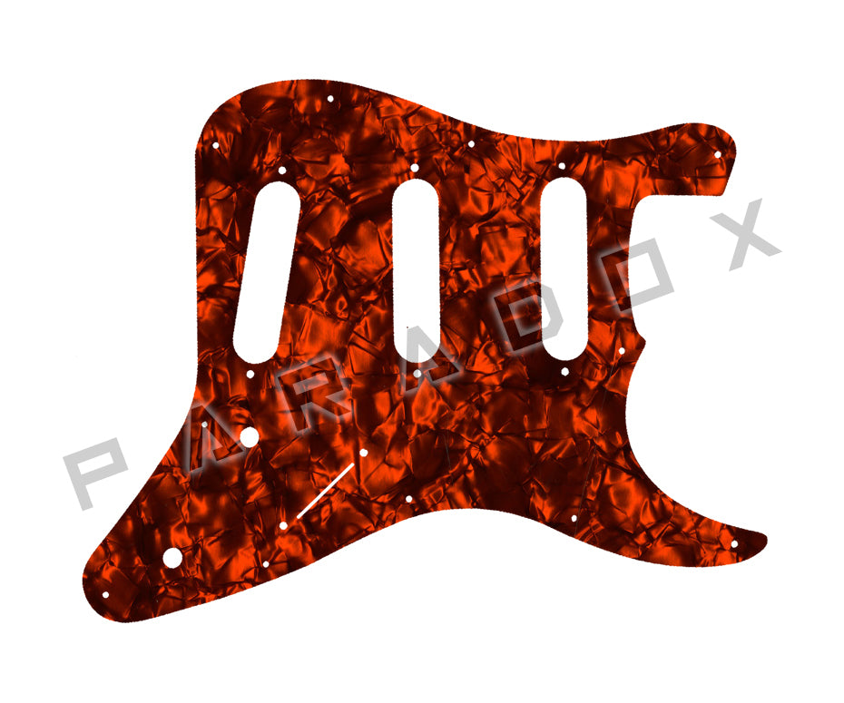 Custom Pickguard For 2017 - 2021 Made in Indonesia Squier Mini Stratocaster V2