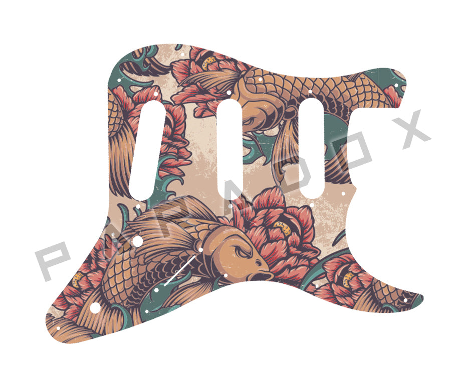 Custom Pickguard For 2017 - 2021 Made in Indonesia Squier Mini Stratocaster V2
