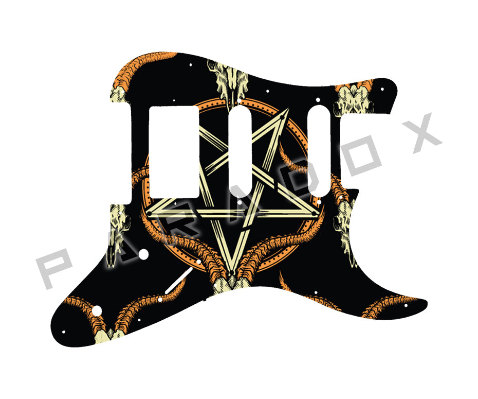 Custom Pickguard For 2010 Made in Indonesia Schecter Nick Johnston HSS