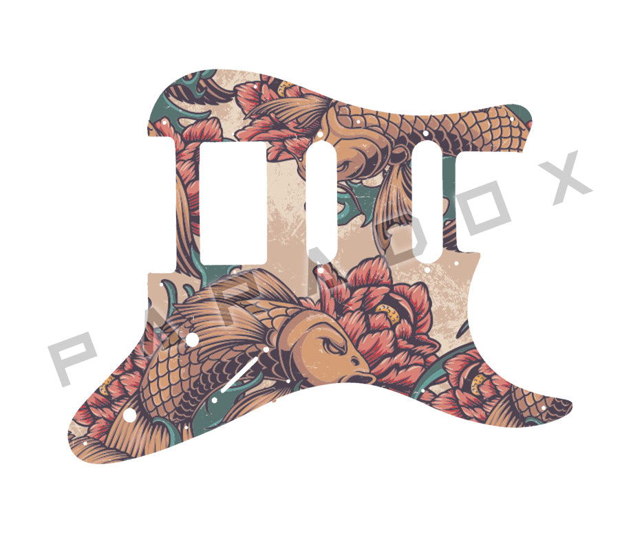 Custom Pickguard For 2010 Made in Indonesia Schecter Nick Johnston HSS