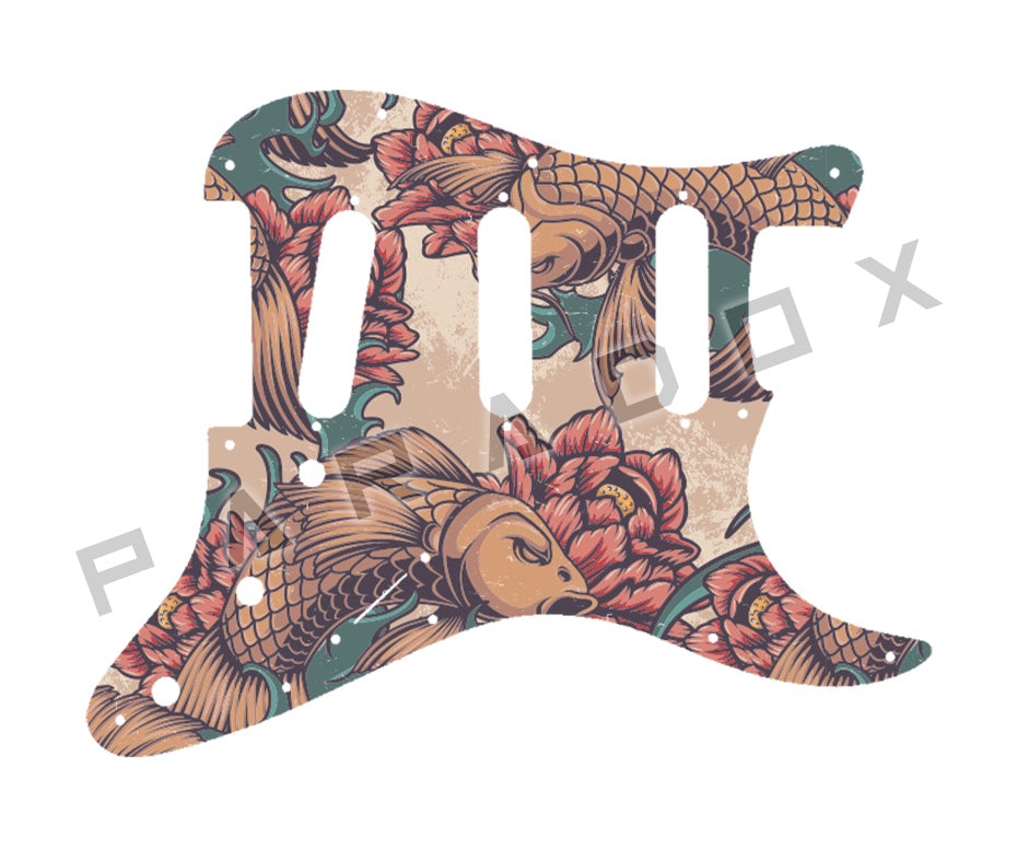 Custom Pickguard For 1989 - 1998 Made in America Fender Stratocaster Plus Deluxe