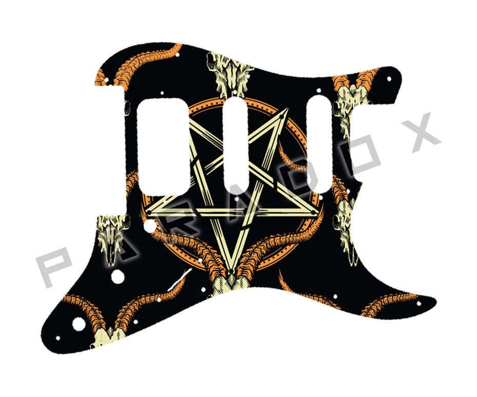 Custom Pickguard For 2018 - 2024 Made in Mexico Fender Player Stratocaster Floyd Rose HSS