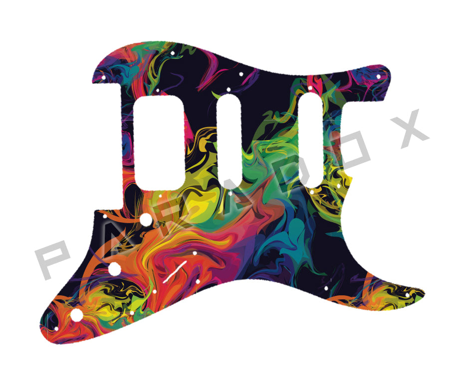 Custom Pickguard For 2018 - 2024 Made in Mexico Fender Player Stratocaster Floyd Rose HSS