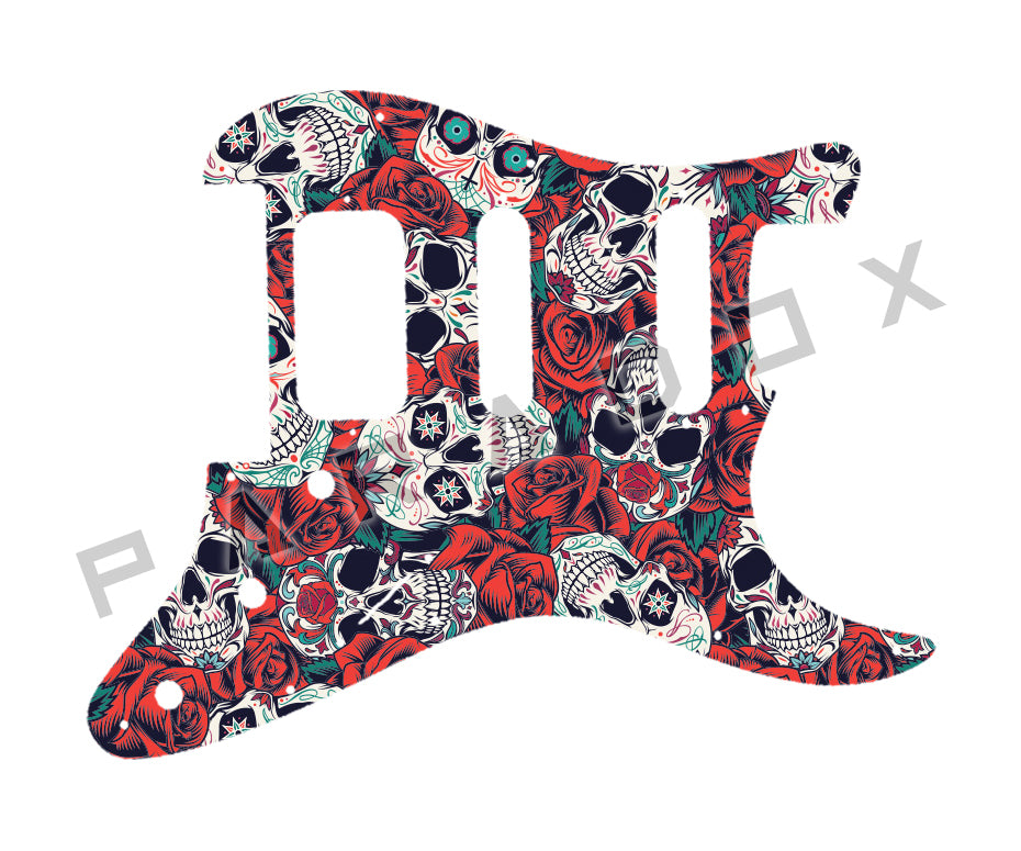 Custom Pickguard For 2018 - 2024 Made in Mexico Fender Player Stratocaster Floyd Rose HSS