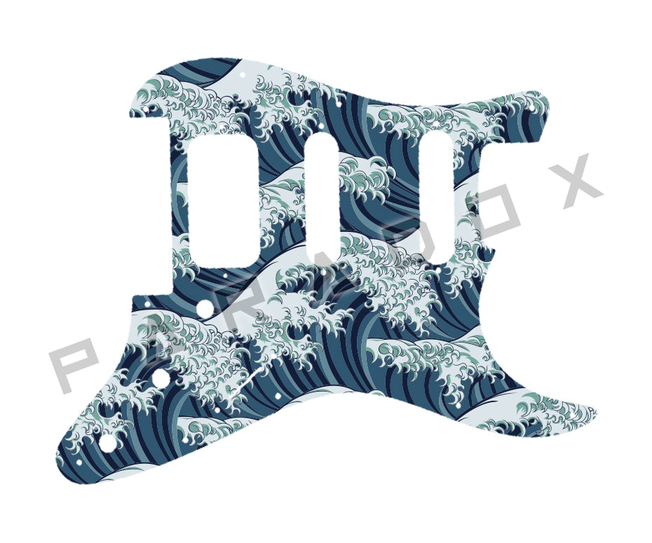 Custom Pickguard For 2018 - 2024 Made in Mexico Fender Player Stratocaster Floyd Rose HSS