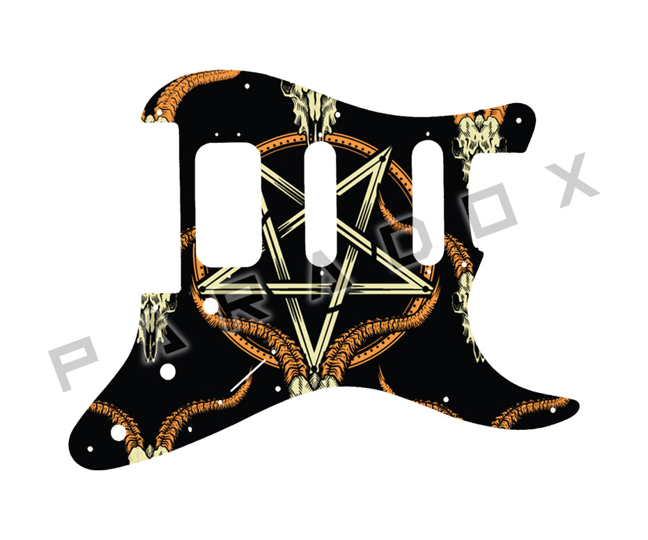 Custom Pickguard For 2025 Made in Mexico Fender Player II Modified Stratocaster HSS Floyd Rose