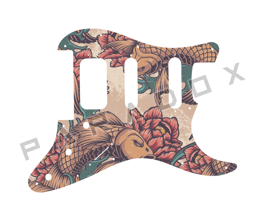 Custom Pickguard For 2025 Made in Mexico Fender Player II Modified Stratocaster HSS Floyd Rose