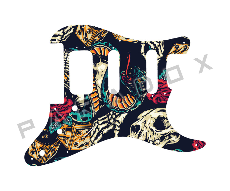 Custom Pickguard For 2025 Made in Mexico Fender Player II Modified Stratocaster HSS Floyd Rose