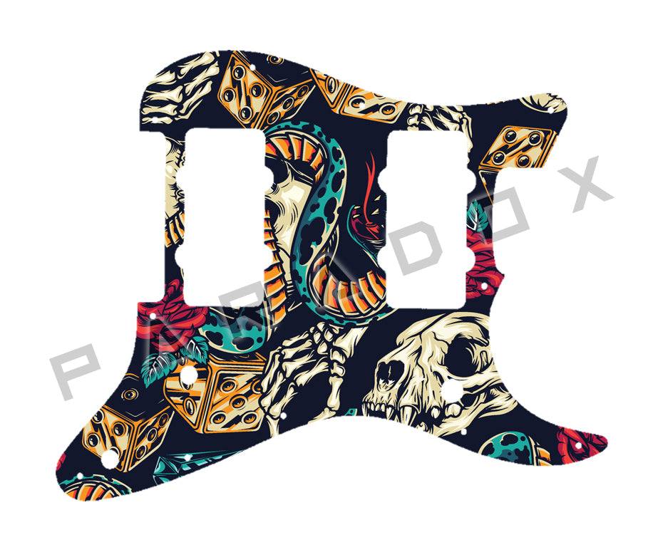 Custom Pickguard For 2020 - 2021 Made in America Fender Parallel Universe Volume II Jazz Stratocaster