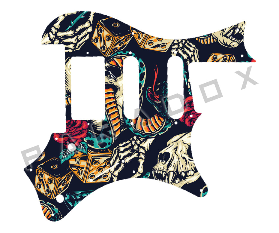 Custom Pickguard For 2016 - 2020 Made in Indonesia Strandberg Boden Classic 6-Trem