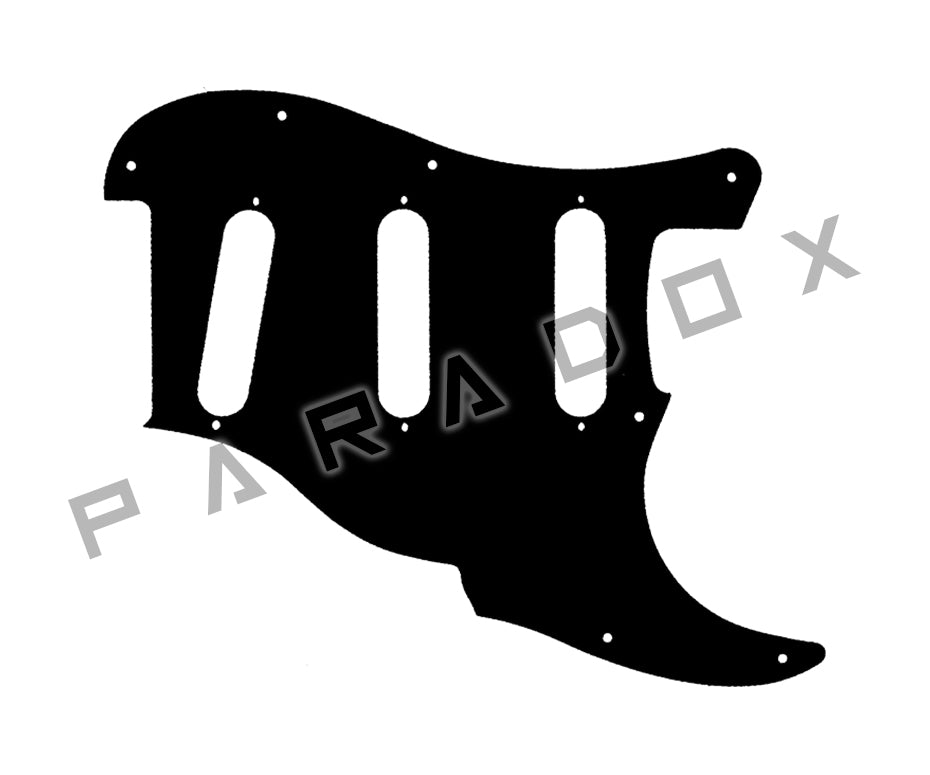 Custom Pickguard For 2000 - Present Made in America Fender Custom Shop Roasted Poblano II Stratocaster Relic two piece 11 hole
