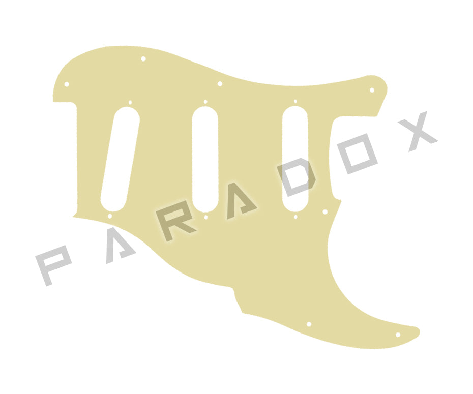 Custom Pickguard For 2000 - Present Made in America Fender Custom Shop Roasted Poblano II Stratocaster Relic two piece 11 hole