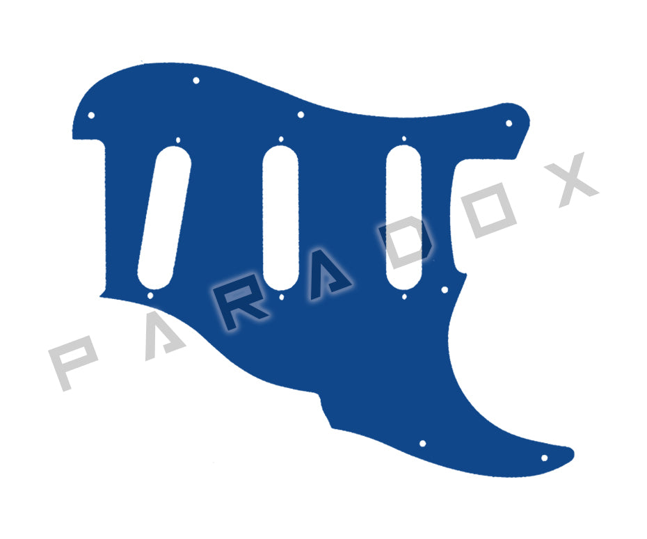 Custom Pickguard For 2000 - Present Made in America Fender Custom Shop Roasted Poblano II Stratocaster Relic two piece 11 hole