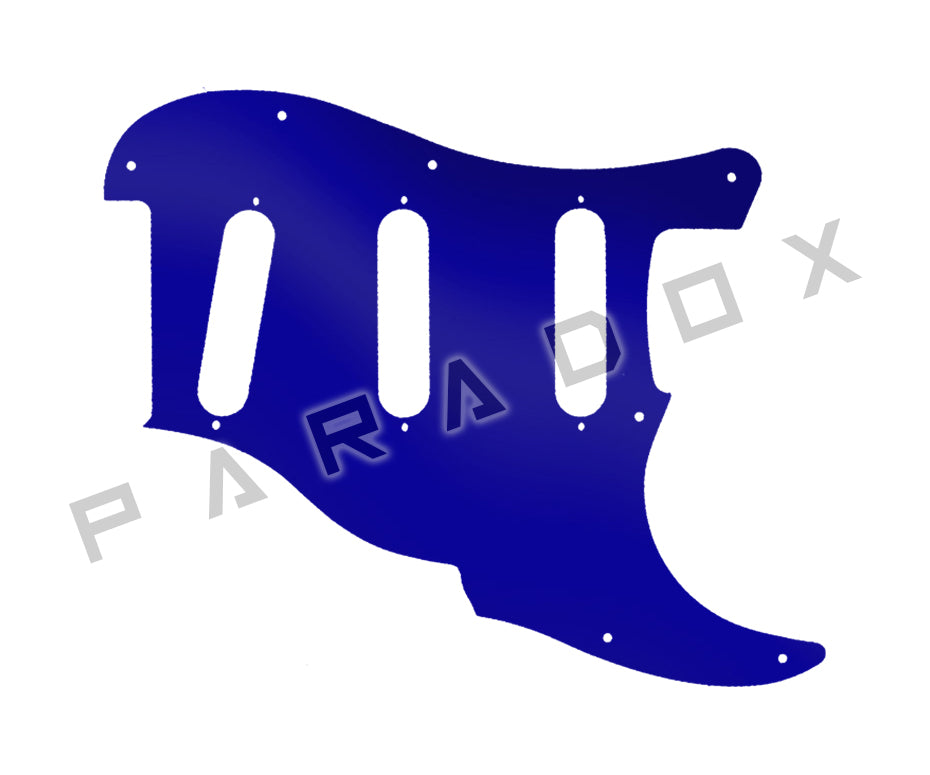 Custom Pickguard For 2000 - Present Made in America Fender Custom Shop Roasted Poblano II Stratocaster Relic two piece 11 hole