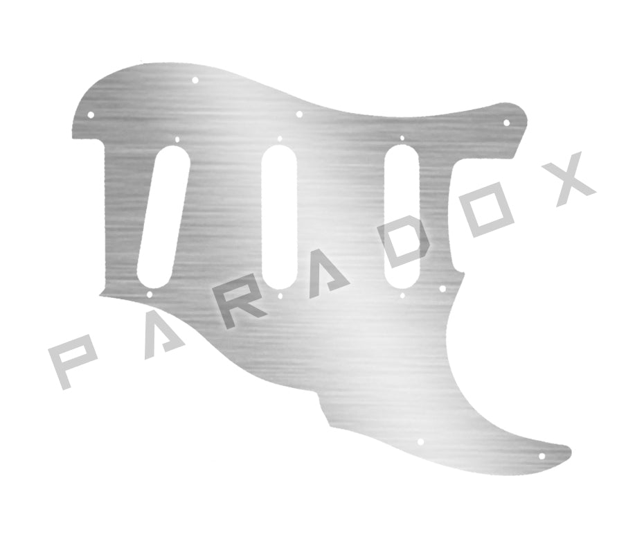 Custom Pickguard For 2000 - Present Made in America Fender Custom Shop Roasted Poblano II Stratocaster Relic two piece 11 hole