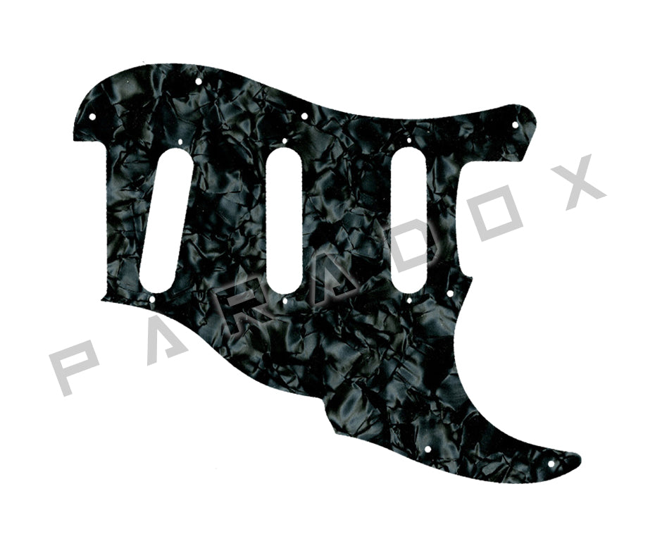 Custom Pickguard For 2000 - Present Made in America Fender Custom Shop Roasted Poblano II Stratocaster Relic two piece 11 hole