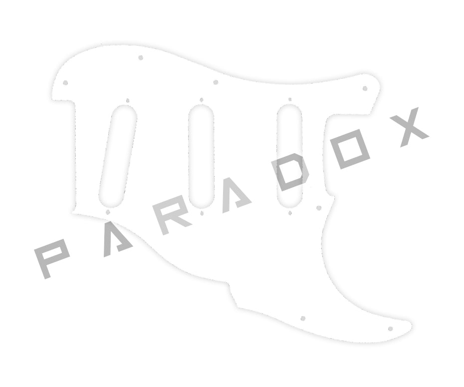Custom Pickguard For 2000 - Present Made in America Fender Custom Shop Roasted Poblano II Stratocaster Relic two piece 11 hole