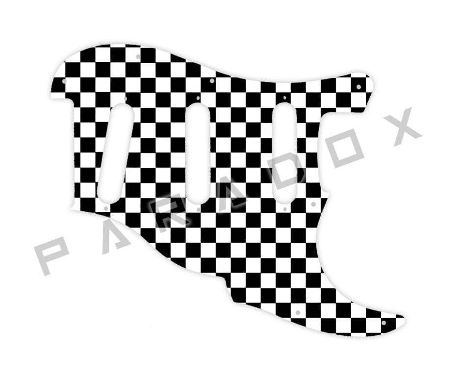 Custom Pickguard For 2000 - Present Made in America Fender Custom Shop Roasted Poblano II Stratocaster Relic two piece 11 hole