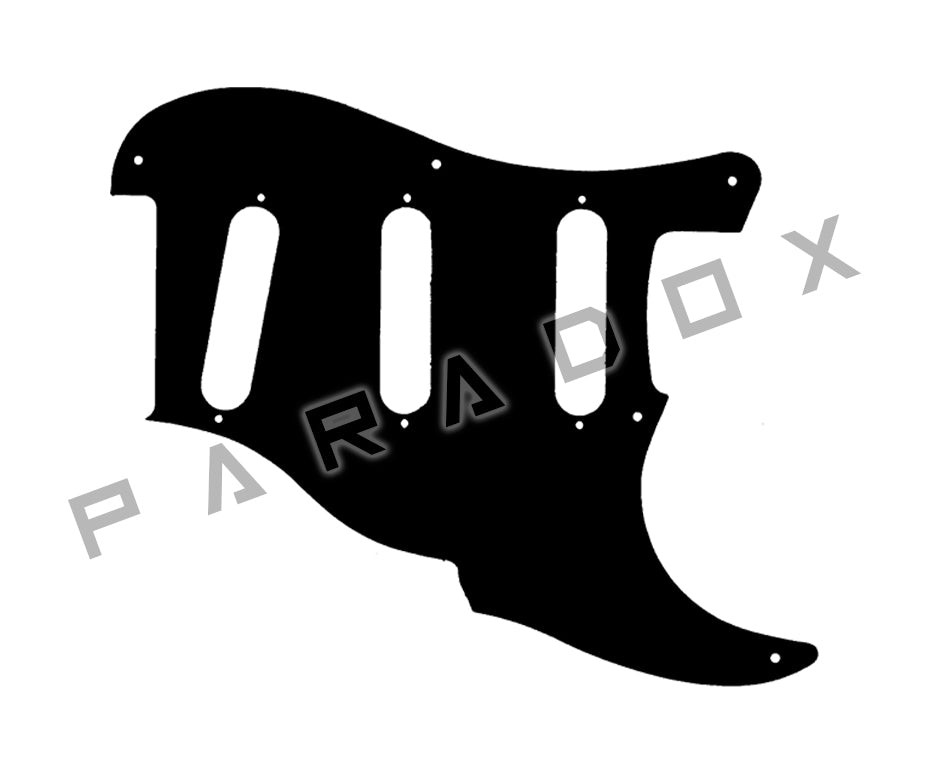 Custom Pickguard For 2000 - Present Made in America Fender Custom Shop Roasted Poblano II Stratocaster Relic two piece 8 hole