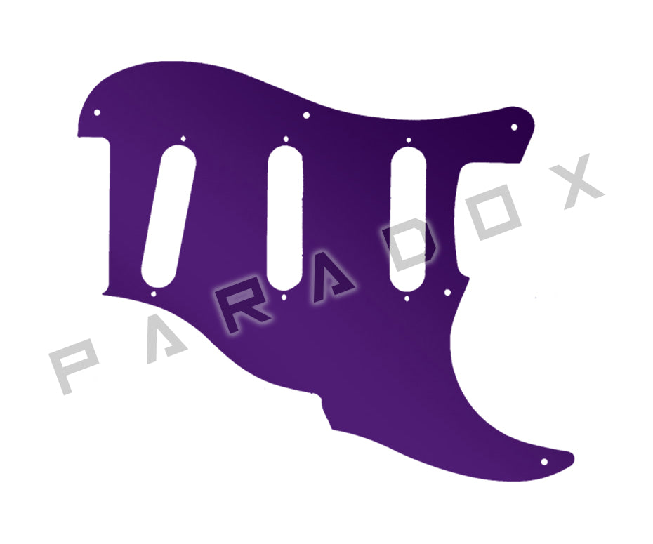 Custom Pickguard For 2000 - Present Made in America Fender Custom Shop Roasted Poblano II Stratocaster Relic two piece 8 hole