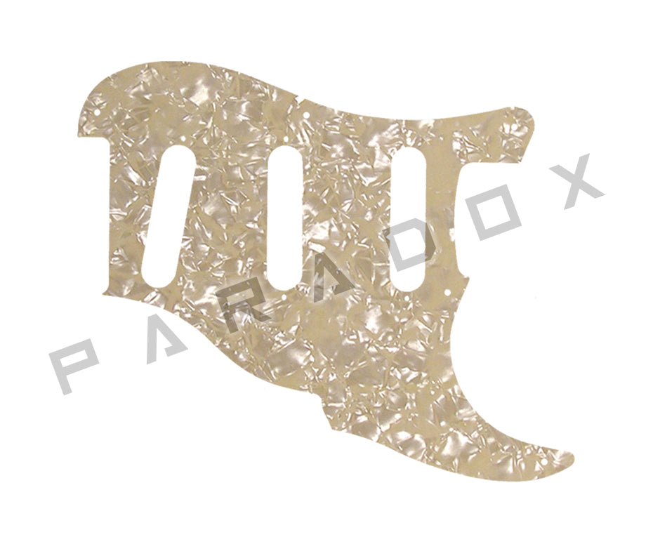 Custom Pickguard For 2000 - Present Made in America Fender Custom Shop Roasted Poblano II Stratocaster Relic two piece 8 hole