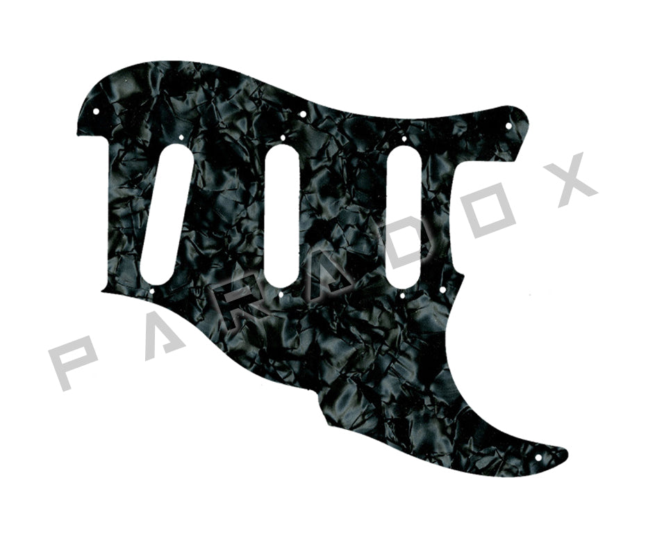 Custom Pickguard For 2000 - Present Made in America Fender Custom Shop Roasted Poblano II Stratocaster Relic two piece 8 hole
