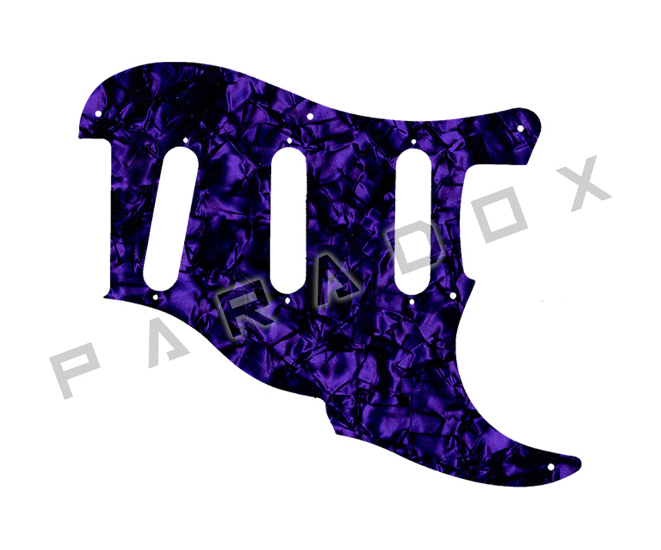 Custom Pickguard For 2000 - Present Made in America Fender Custom Shop Roasted Poblano II Stratocaster Relic two piece 8 hole