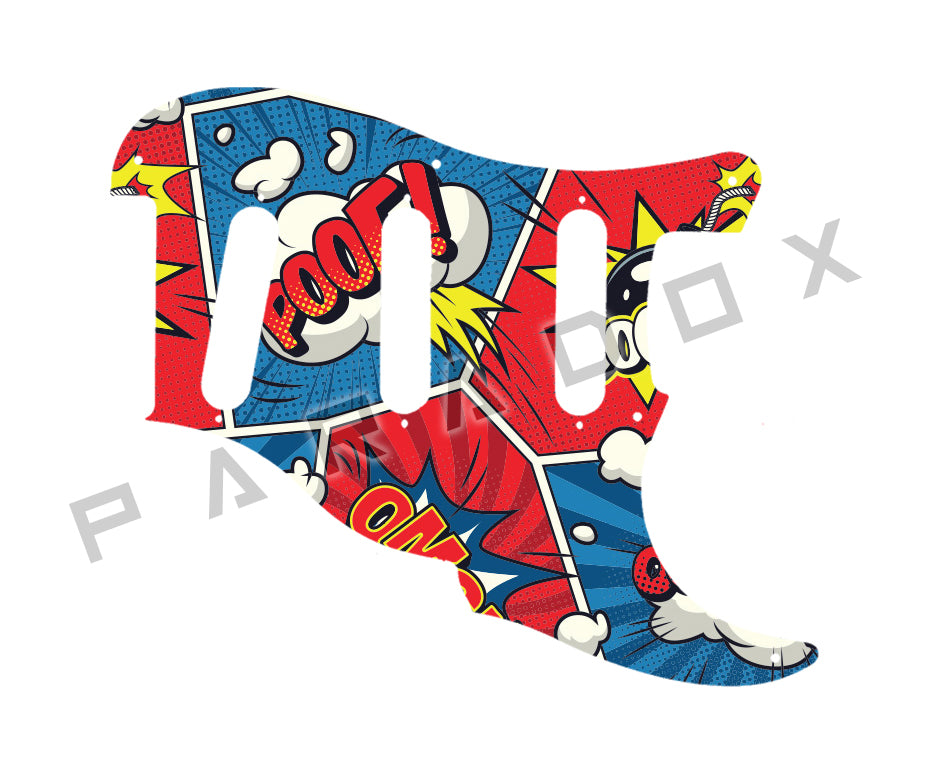 Custom Pickguard For 2000 - Present Made in America Fender Custom Shop Roasted Poblano II Stratocaster Relic two piece 8 hole
