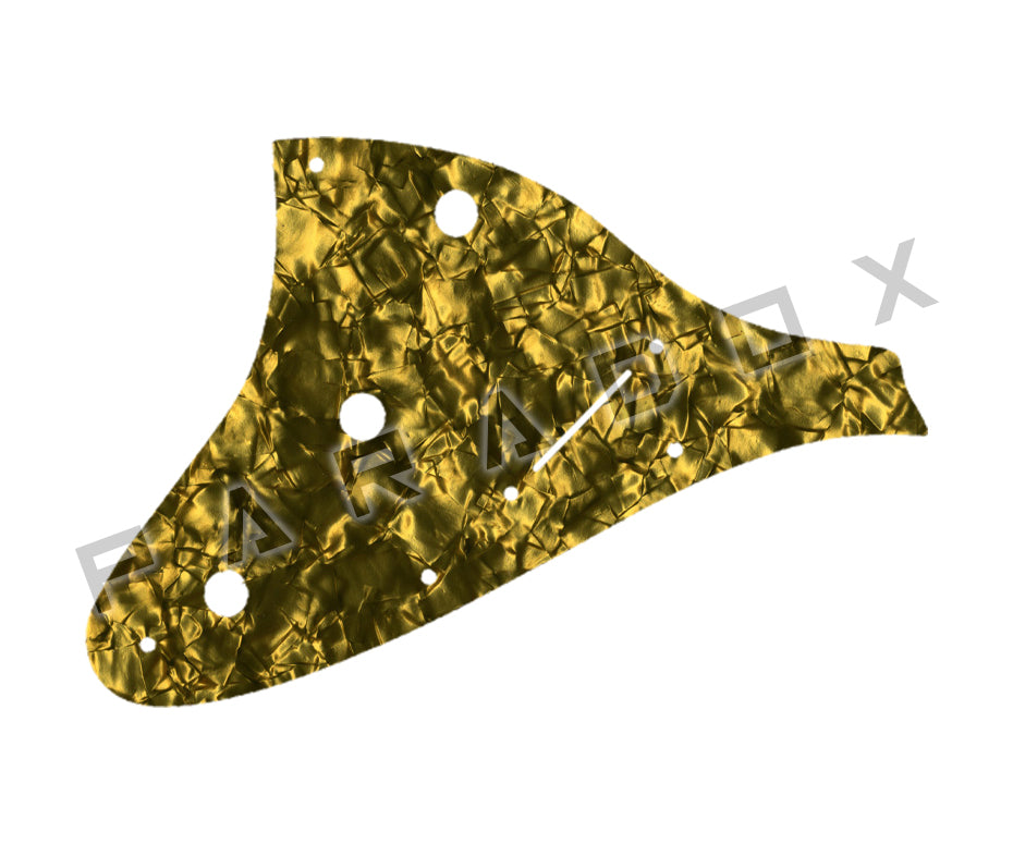 Custom Control Plate For 2000 - Present Made in America Fender Custom Shop Roasted Poblano II Stratocaster Relic two piece 11 hole