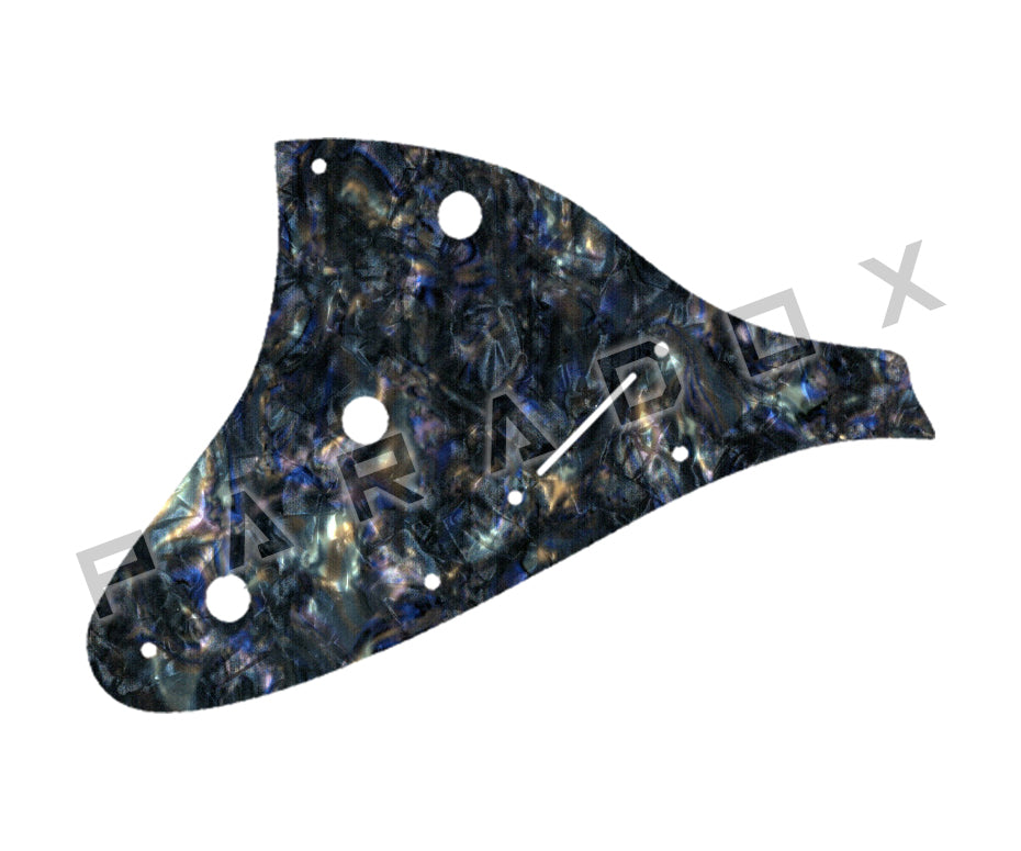 Custom Control Plate For 2000 - Present Made in America Fender Custom Shop Roasted Poblano II Stratocaster Relic two piece 11 hole