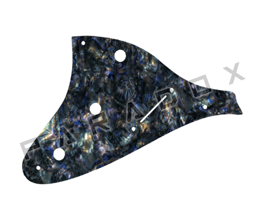 Custom Control Plate For 2000 - Present Made in America Fender Custom Shop Roasted Poblano II Stratocaster Relic two piece 8 hole