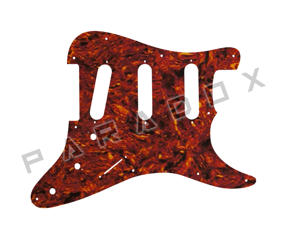 Custom Pickguard For 1989 - 1990 Made in Korea Squier II Stratocaster 10-hole