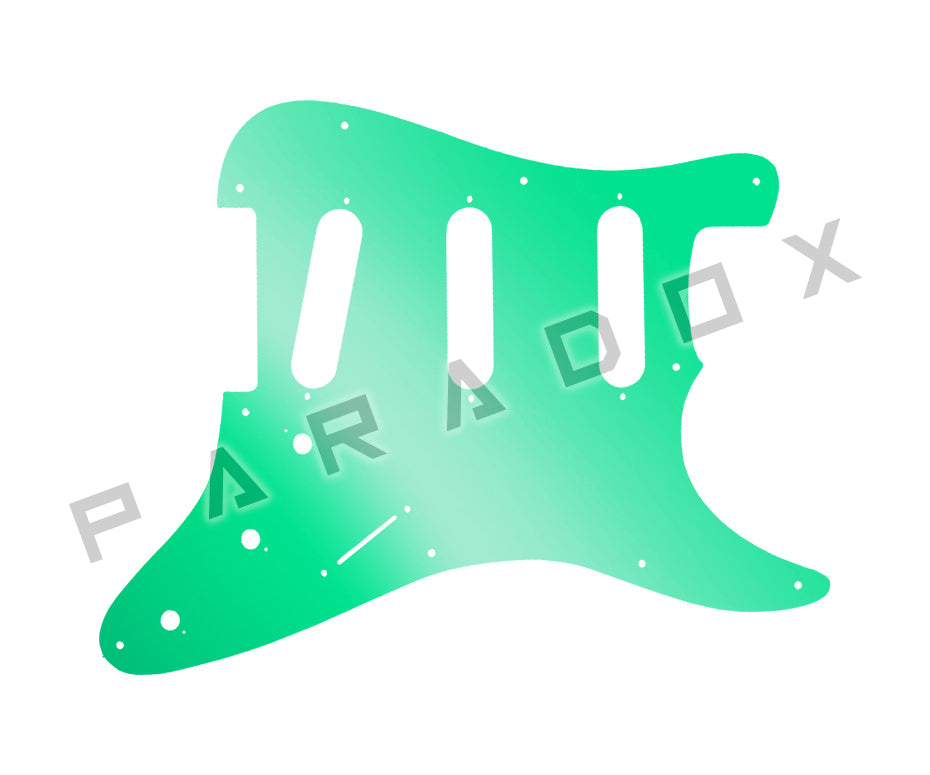 Custom Pickguard For 1989 - 1990 Made in Korea Squier II Stratocaster 10-hole
