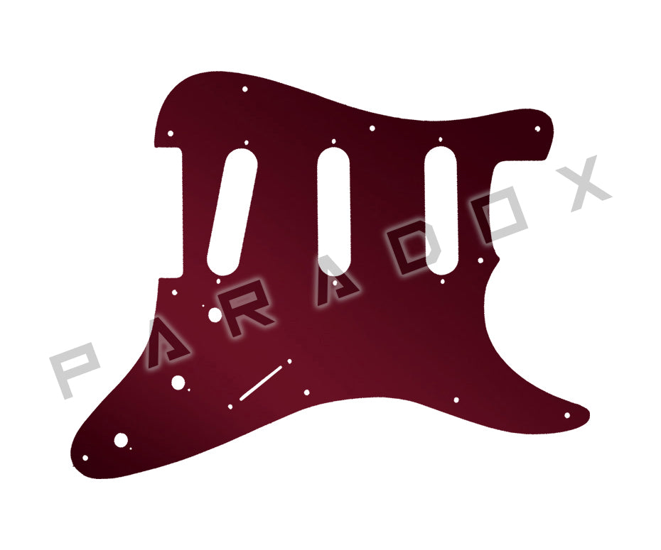 Custom Pickguard For 1989 - 1990 Made in Korea Squier II Stratocaster 10-hole