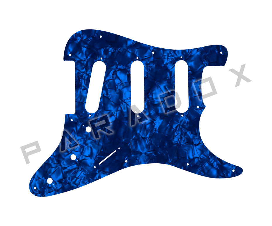 Custom Pickguard For 1989 - 1990 Made in Korea Squier II Stratocaster 10-hole